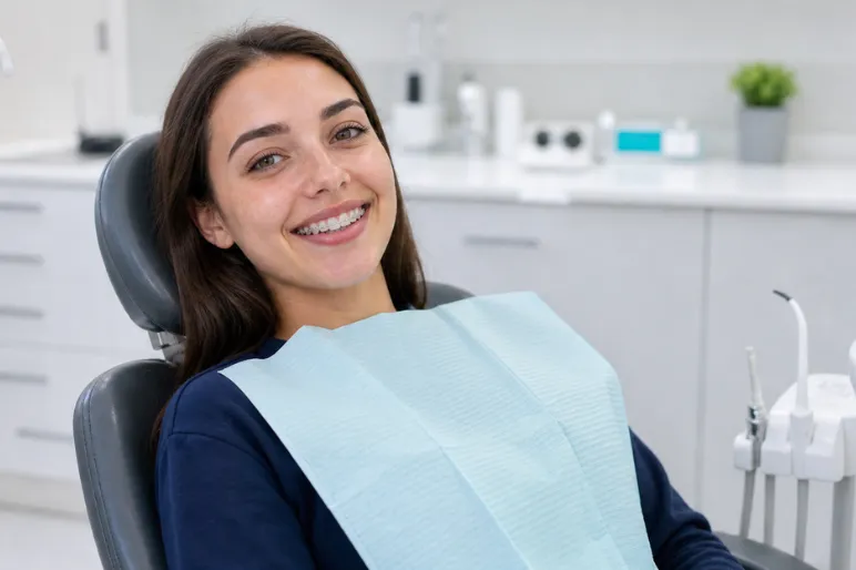 Apparecchio fisso trasparente: la soluzione per allineare i denti